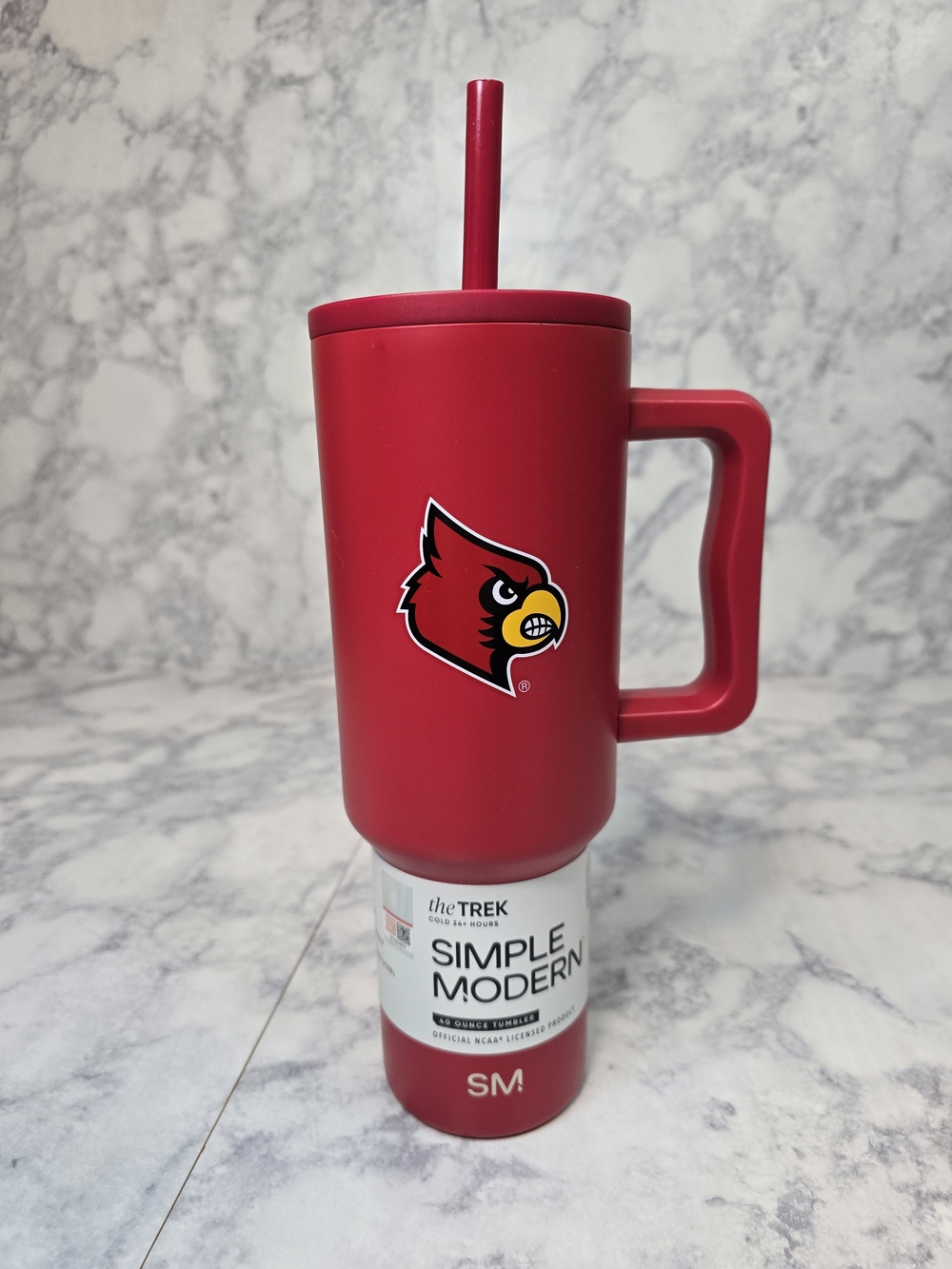 Simple Modern Louisville Cardinals Travel Tumbler The Trek 40 Oz Tumbler